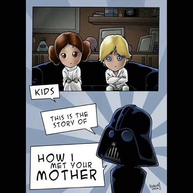 how i met your mother versión starwars