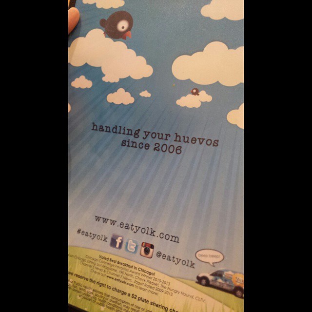 yolk menu