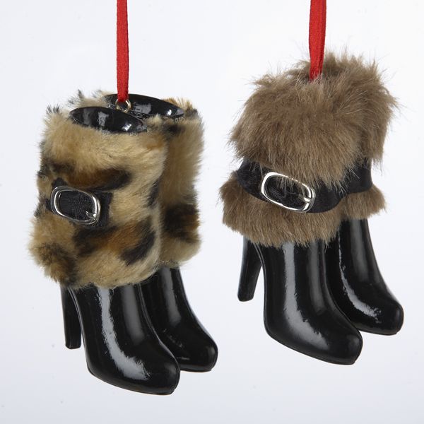 12-fashion-avenue-faux-fur-cuff-black-high-heeled-boots-christmas-ornaments-3
