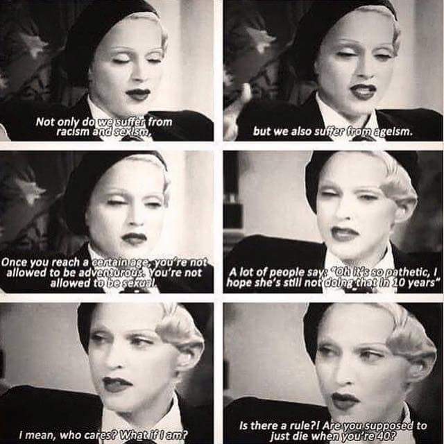 MADONNA AGE